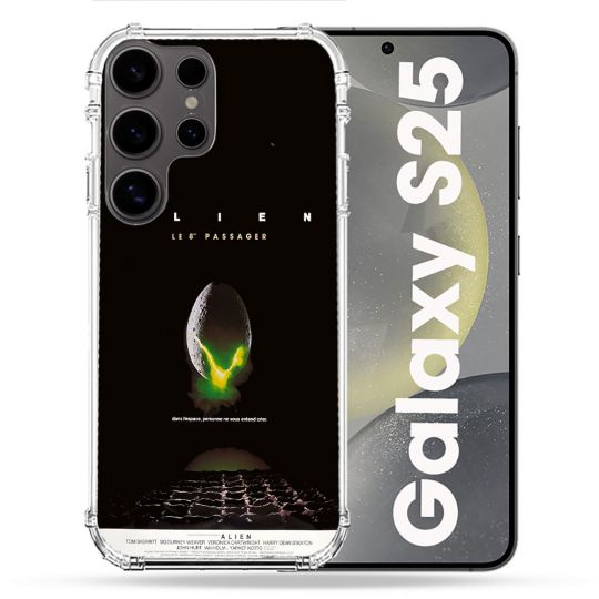 Coque Renforcée Pour Samsung Galaxy S25 Alien Affiche
