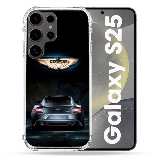 Coque Renforcée Pour Samsung Galaxy S25 Aston Martin