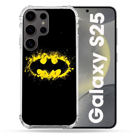 Coque Renforcée Pour Samsung Galaxy S25 Batman Logo