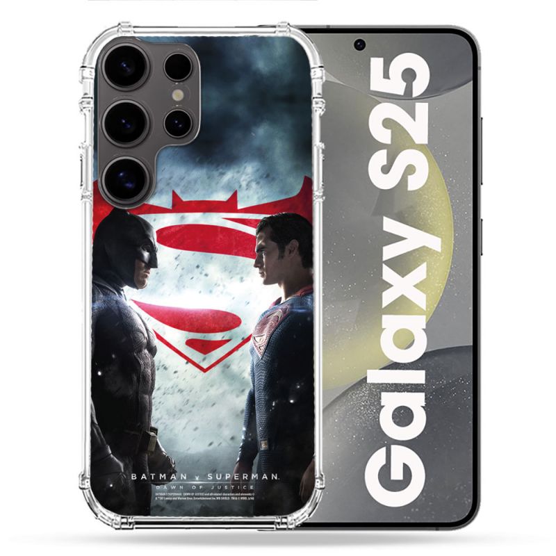 Coque Renforcée Pour Samsung Galaxy S25 Batman VS Superman