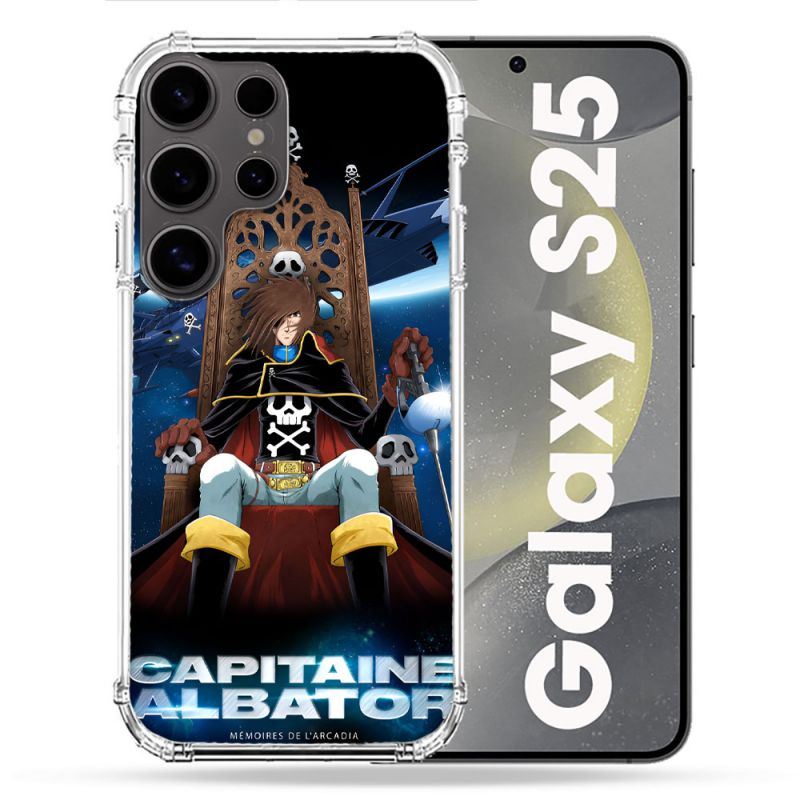 Coque Renforcée Pour Samsung Galaxy S25 Capitaine Albator