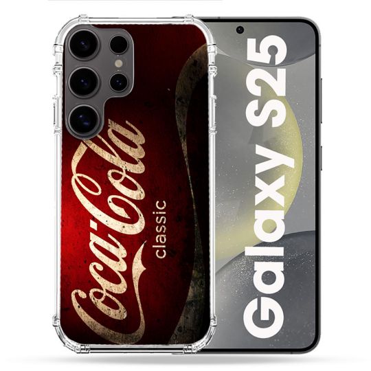 Coque Renforcée Pour Samsung Galaxy S25 Coca Cola Classique