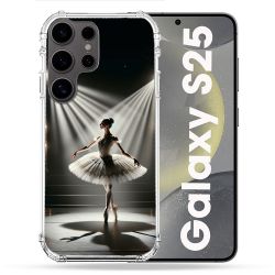 Coque Renforcée Pour Samsung Galaxy S25 Danseuse Lumière