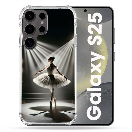 Coque Renforcée Pour Samsung Galaxy S25 Danseuse Lumière