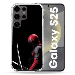 Coque Renforcée Pour Samsung Galaxy S25 Deadpool Epee