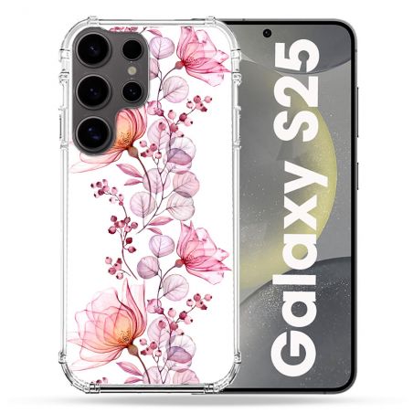 Coque Renforcée Pour Samsung Galaxy S25 Fleur Eclosion