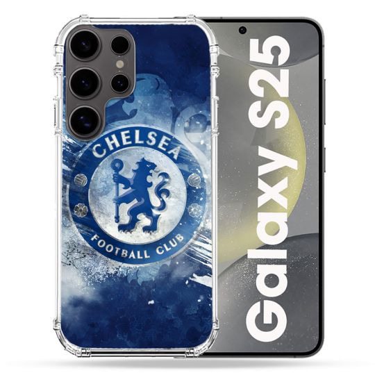 Coque Renforcée Pour Samsung Galaxy S25 Foot Chelsea