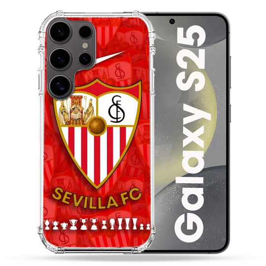 Coque Renforcée Pour Samsung Galaxy S25 Foot FC Sevilla