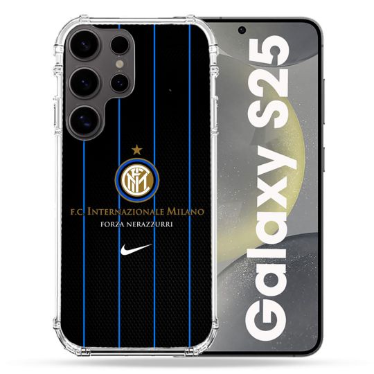 Coque Renforcée Pour Samsung Galaxy S25 Foot Inter Milan