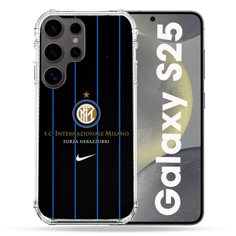 Coque Renforcée Pour Samsung Galaxy S25 Foot Inter Milan