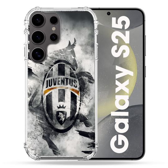Coque Renforcée Pour Samsung Galaxy S25 Foot Juventus Turin