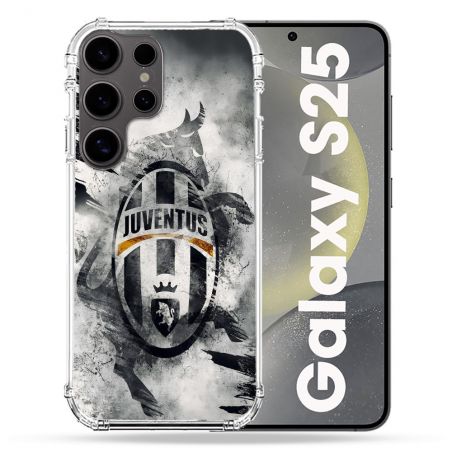 Coque Renforcée Pour Samsung Galaxy S25 Foot Juventus Turin