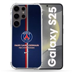 Coque Renforcée Pour Samsung Galaxy S25 Foot PSG Fier