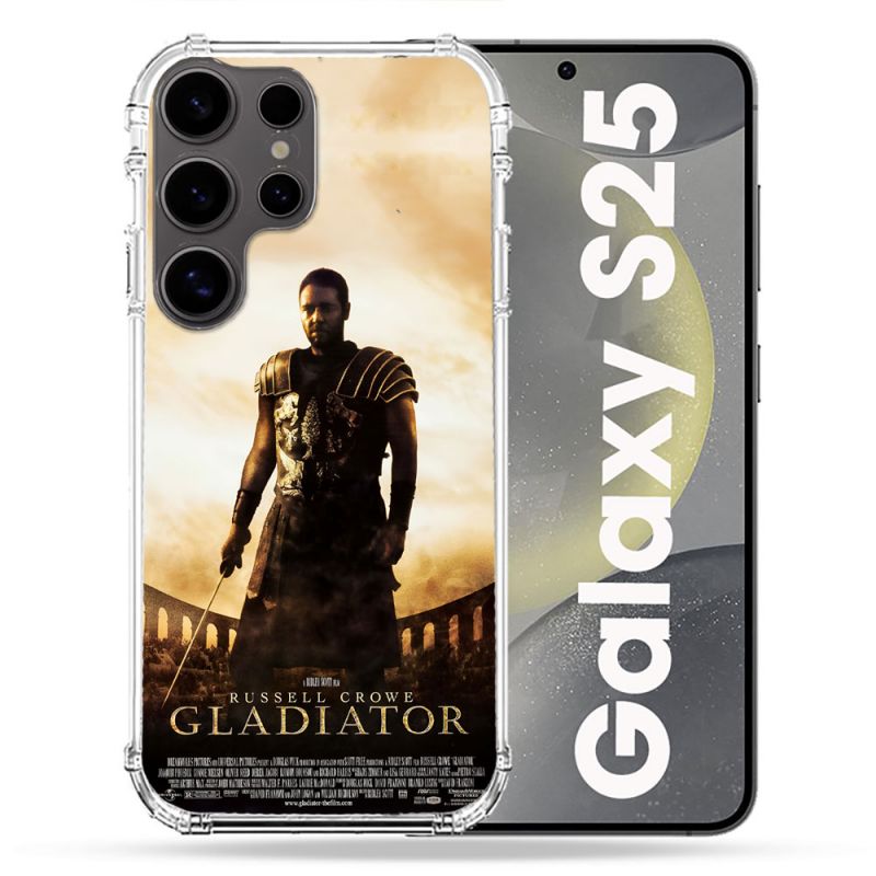 Coque Renforcée Pour Samsung Galaxy S25 Gladiator Affiche
