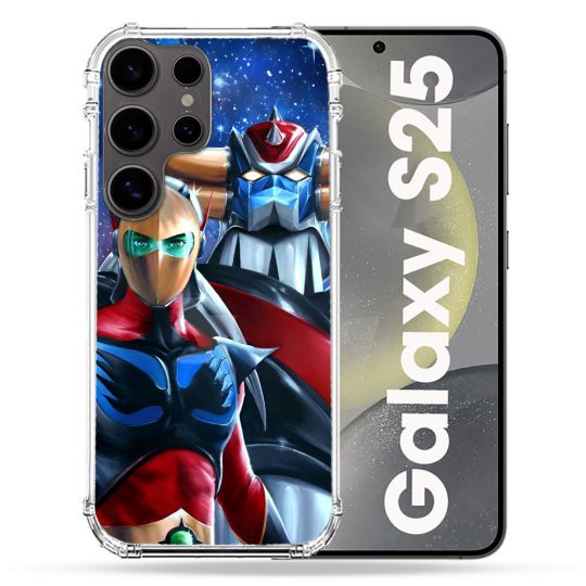 Coque Renforcée Pour Samsung Galaxy S25 Goldorak
