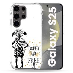 Coque Renforcée Pour Samsung Galaxy S25 Harry Potter Dobby Free Blanc
