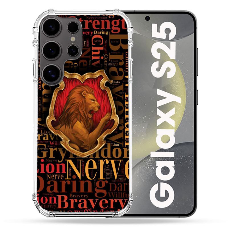 Coque Renforcée Pour Samsung Galaxy S25 Harry Potter Griffondor