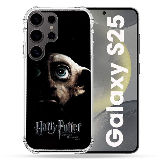Coque Renforcée Pour Samsung Galaxy S25 Harry Potter Hollows Dobby