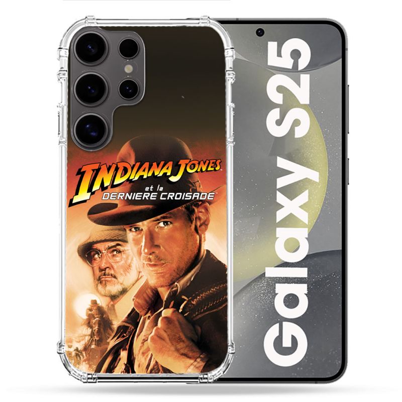 Coque Renforcée Pour Samsung Galaxy S25 Indiana Jones Affiche
