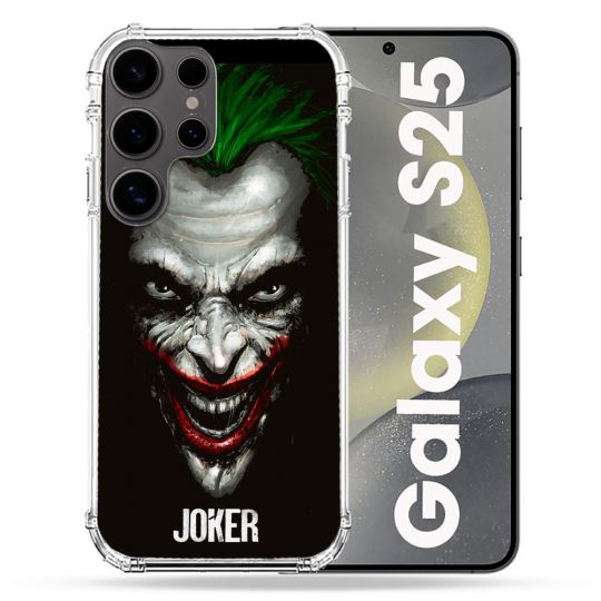 Coque Renforcée Pour Samsung Galaxy S25 Joker Noir