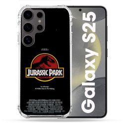 Coque Renforcée Pour Samsung Galaxy S25 Jurassik Park Affiche