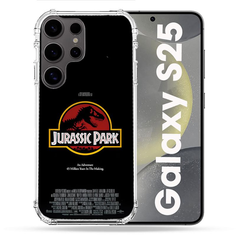 Coque Renforcée Pour Samsung Galaxy S25 Jurassik Park Affiche