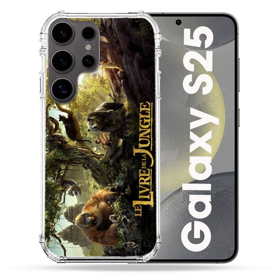 Coque Renforcée Pour Samsung Galaxy S25 Le Livre De La Jungle Affiche