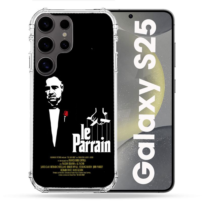 Coque Renforcée Pour Samsung Galaxy S25 Le Parrain Affiche