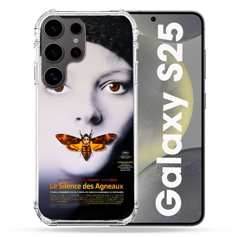 Coque Renforcée Pour Samsung Galaxy S25 Le Silence Des Agneaux Affiche