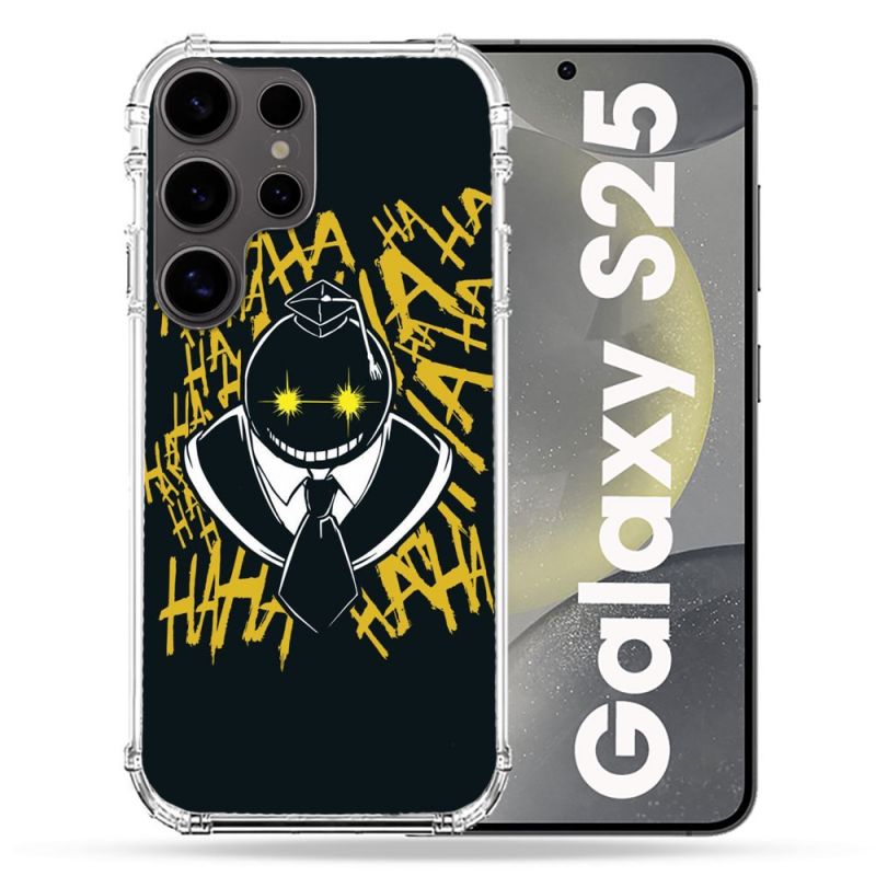 Coque Renforcée Pour Samsung Galaxy S25 Manga Assassination Classroom Kuro Noir