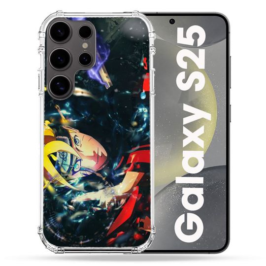 Coque Renforcée Pour Samsung Galaxy S25 Manga Boruto Eclair
