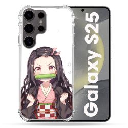 Coque Renforcée Pour Samsung Galaxy S25 Manga Demon Slayer Nezuko