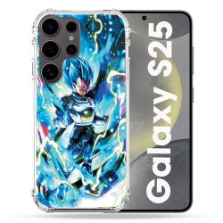 Coque Renforcée Pour Samsung Galaxy S25 Manga Dragon Ball Vegeta Bleu