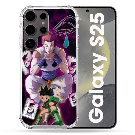 Coque Renforcée Pour Samsung Galaxy S25 Manga Hunter X Hunter Hisoka
