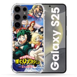 Coque Renforcée Pour Samsung Galaxy S25 Manga My Hero Academia Affiche