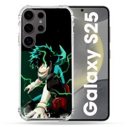 Coque Renforcée Pour Samsung Galaxy S25 Manga My Hero Academia Deku