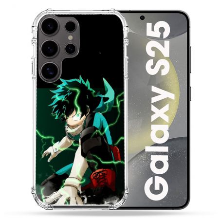 Coque Renforcée Pour Samsung Galaxy S25 Manga My Hero Academia Deku