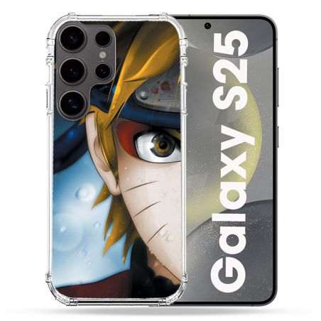 Coque Renforcée Pour Samsung Galaxy S25 Manga Naruto Blanc