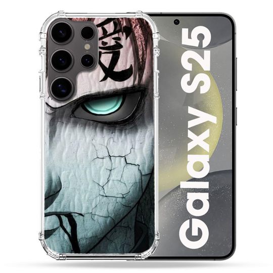 Coque Renforcée Pour Samsung Galaxy S25 Manga Naruto Gaara