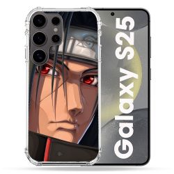Coque Renforcée Pour Samsung Galaxy S25 Manga Naruto Itachi Visage