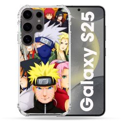 Coque Renforcée Pour Samsung Galaxy S25 Manga Naruto Team