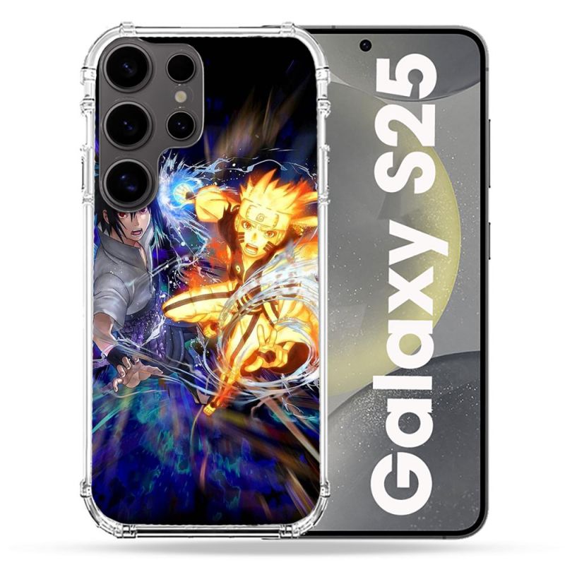 Coque Renforcée Pour Samsung Galaxy S25 Manga Naruto VS