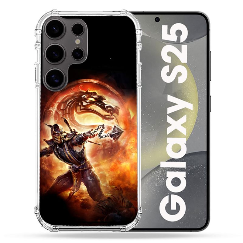 Coque Renforcée Pour Samsung Galaxy S25 Mortal Combat