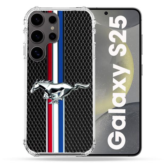 Coque Renforcée Pour Samsung Galaxy S25 Mustang