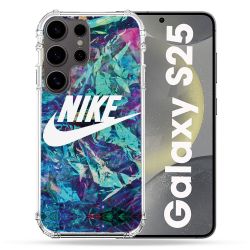Coque Renforcée Pour Samsung Galaxy S25 Nike Turquoise