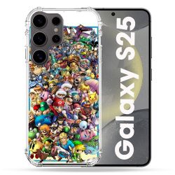 Coque Renforcée Pour Samsung Galaxy S25 Nintendo