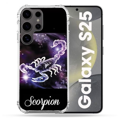 Coque Renforcée Pour Samsung Galaxy S25 Signe Zodiaque 2 Scorpion