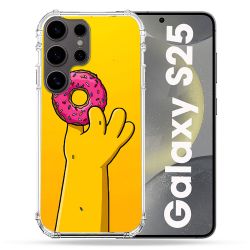 Coque Renforcée Pour Samsung Galaxy S25 Simpson Donuts