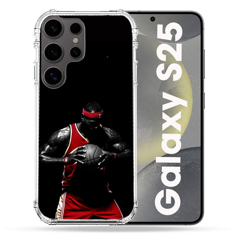 Coque Renforcée Pour Samsung Galaxy S25 Sport Basketeur