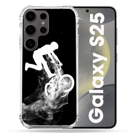 Coque Renforcée Pour Samsung Galaxy S25 Sport VTT Noir